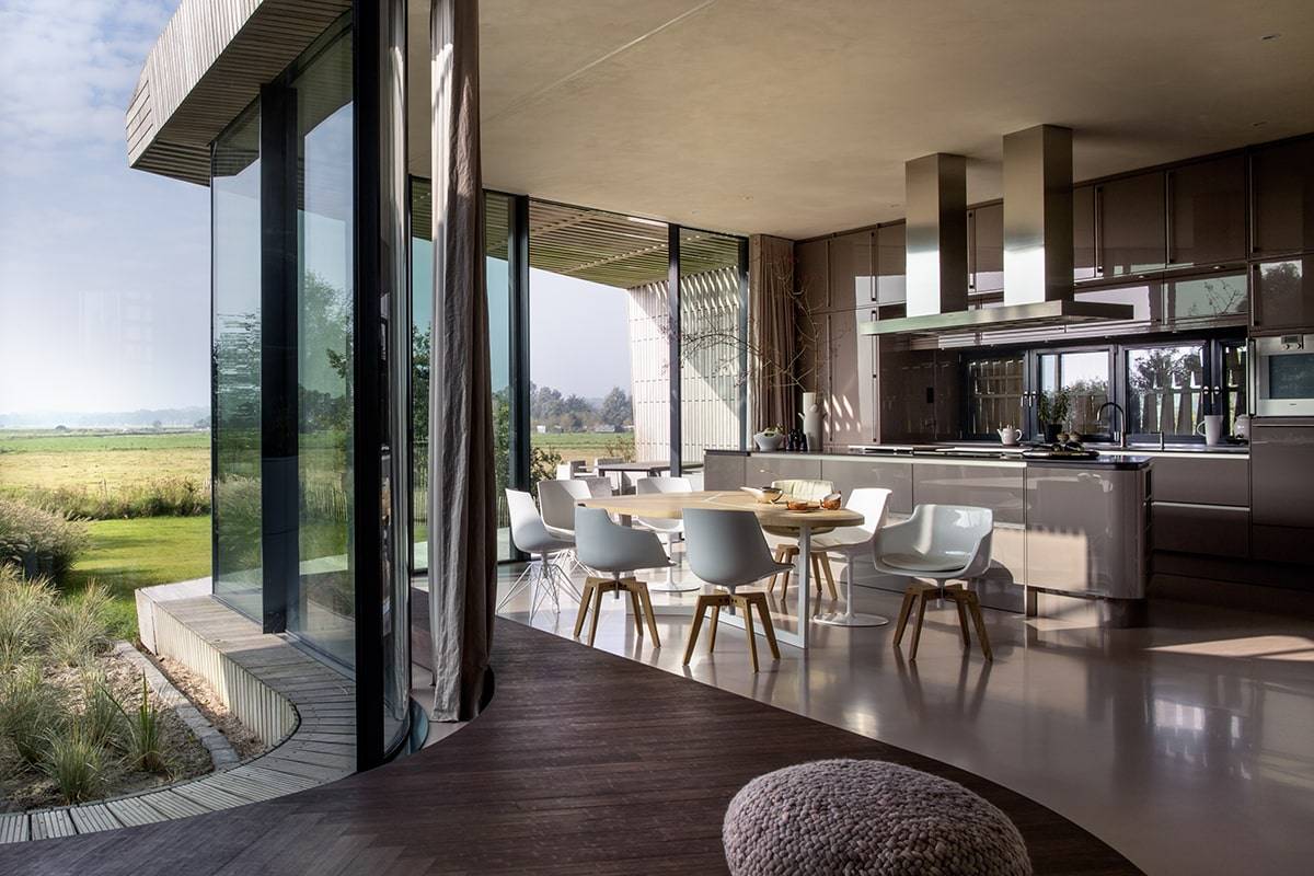 chaise flow slim mdf italia lyon