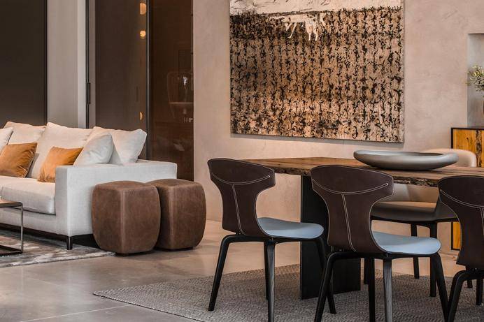 chaise montera poltrona frau lyon