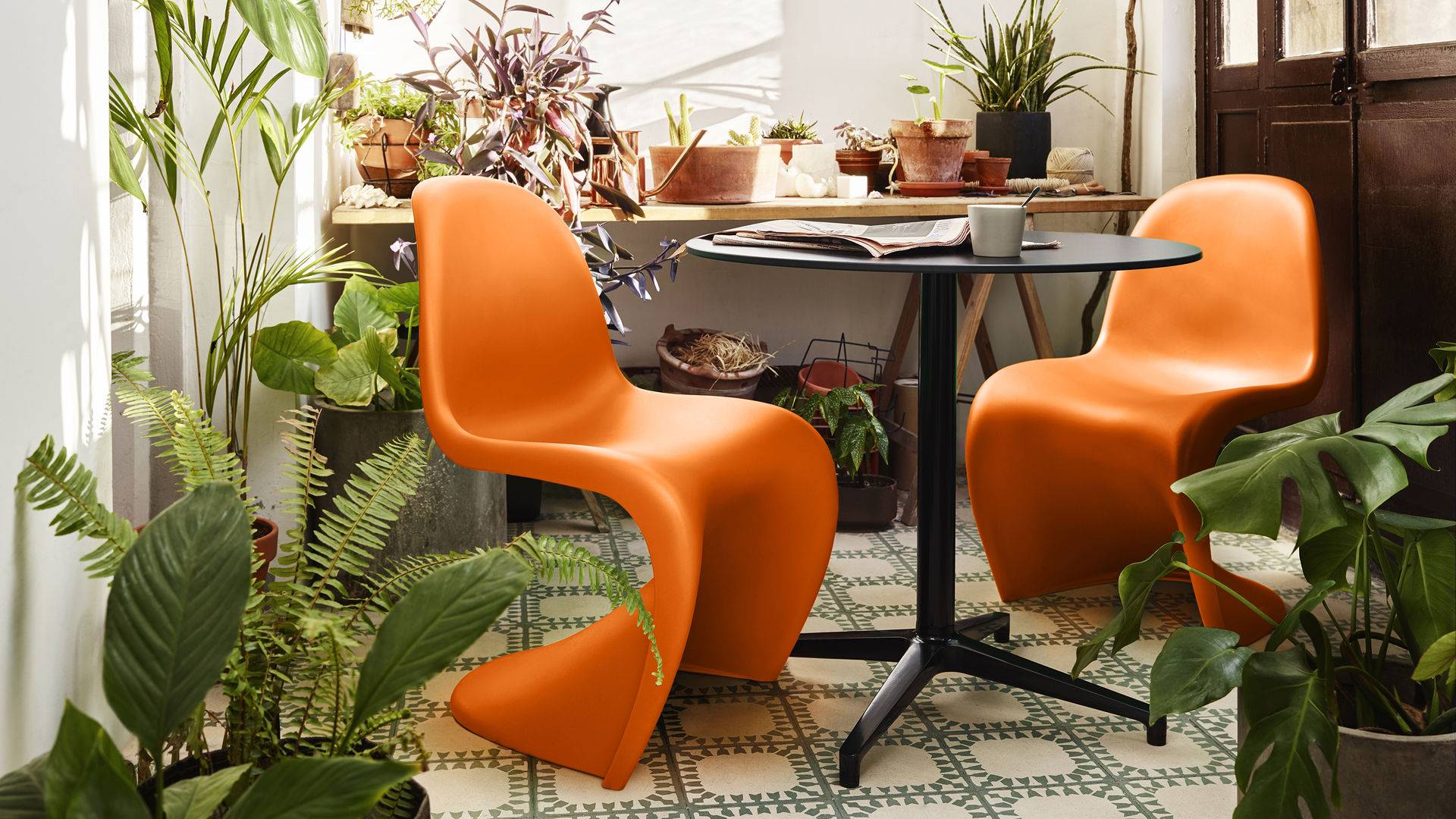panton chair vitra lyon