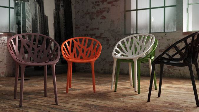 vegetal chaise vitra lyon