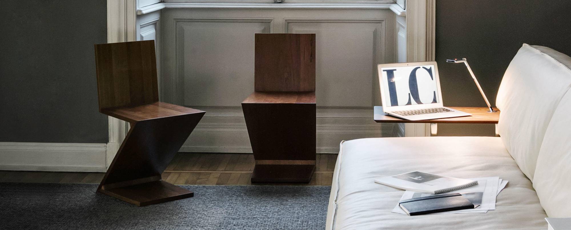 zig zag chaise cassina lyon