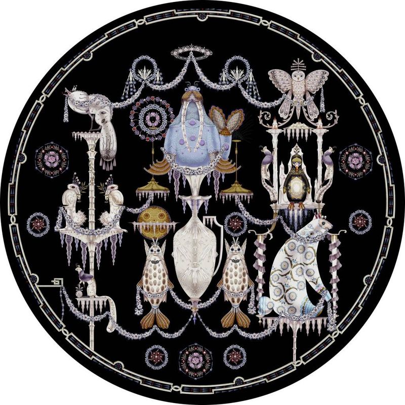 Tapis Design Moooi POLAR BYZANTINE par Klaus Haapaniemi à Lyon